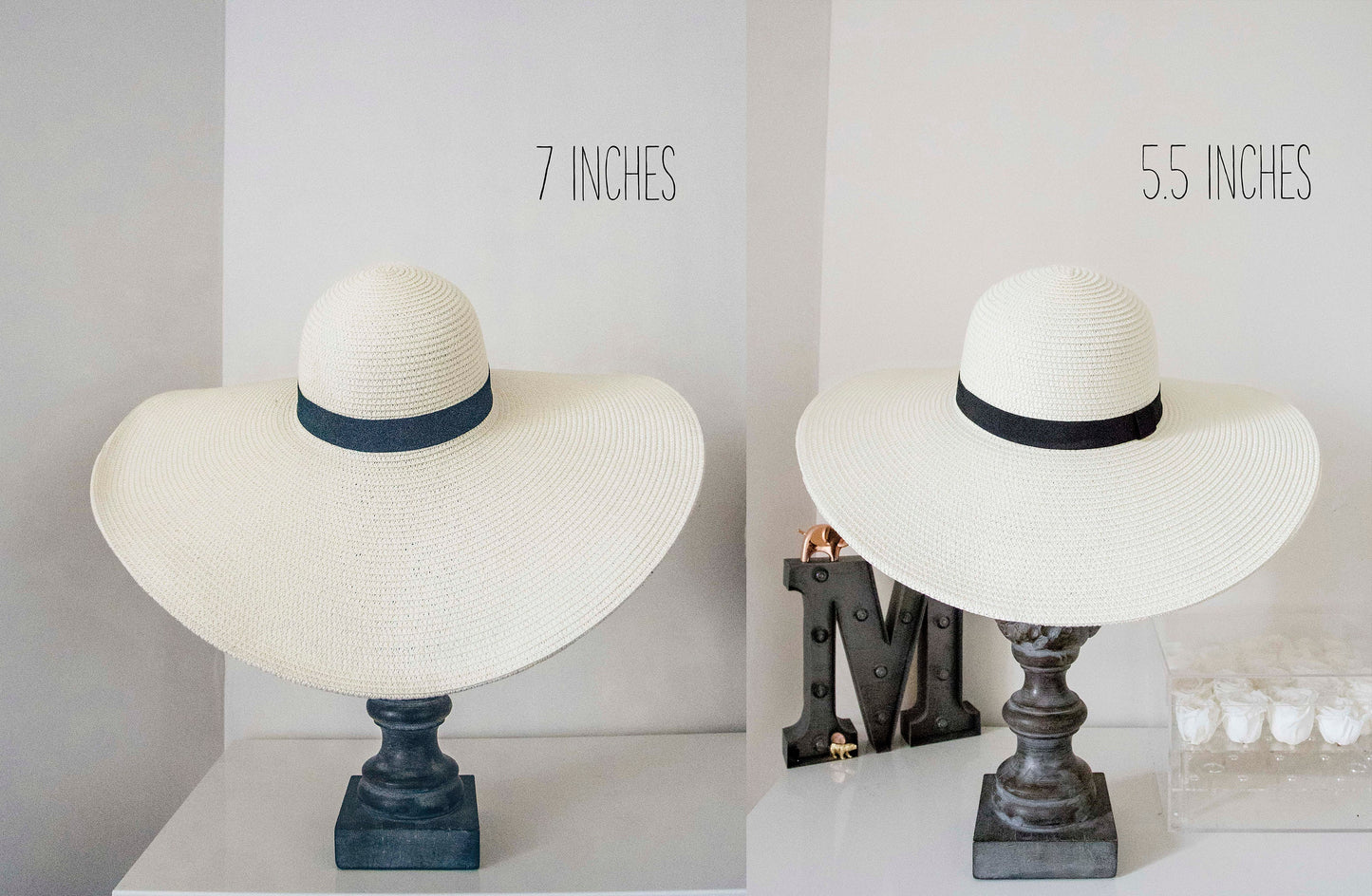 Ivory color hat