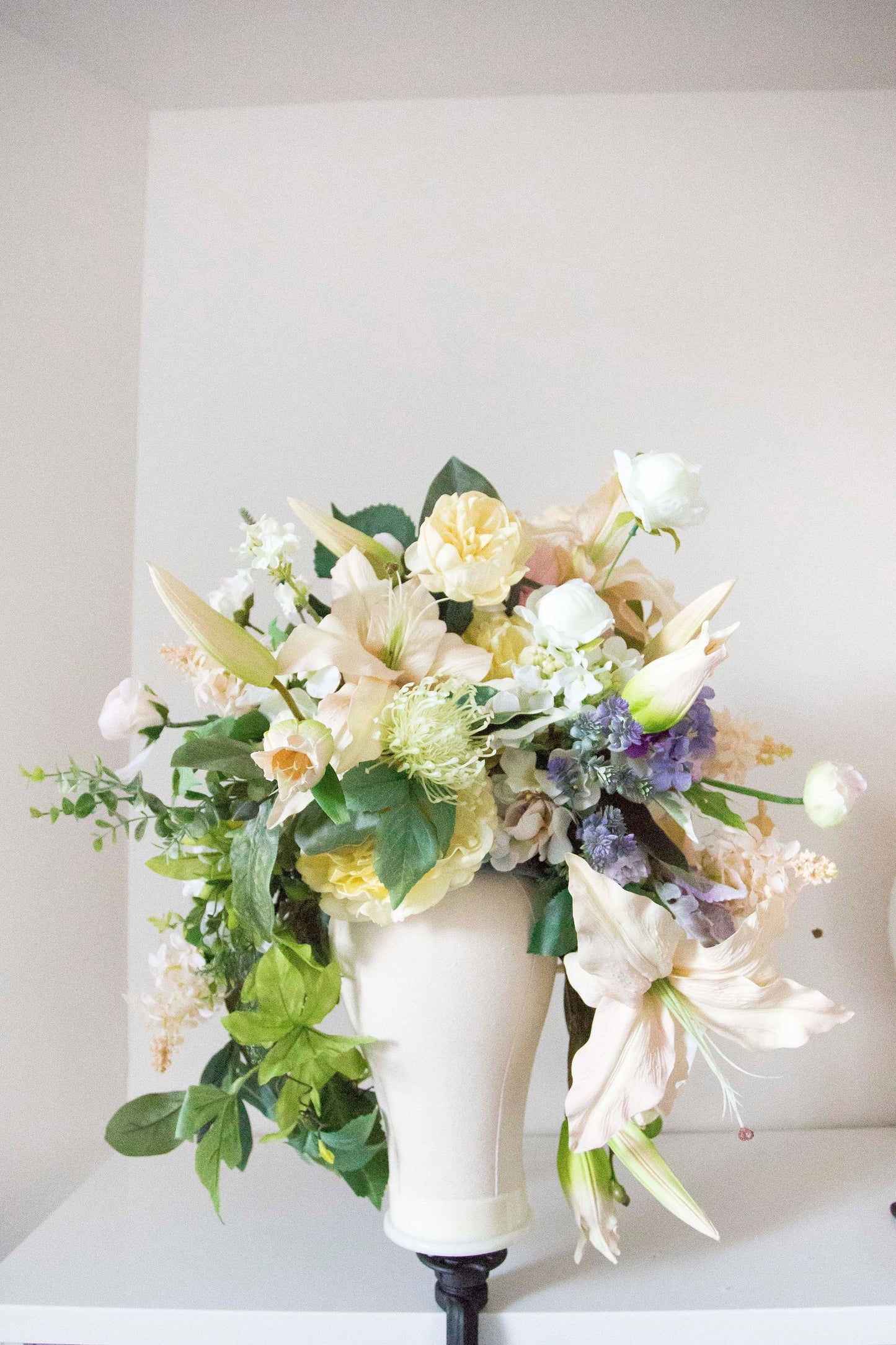 Pink Floral Headpiece