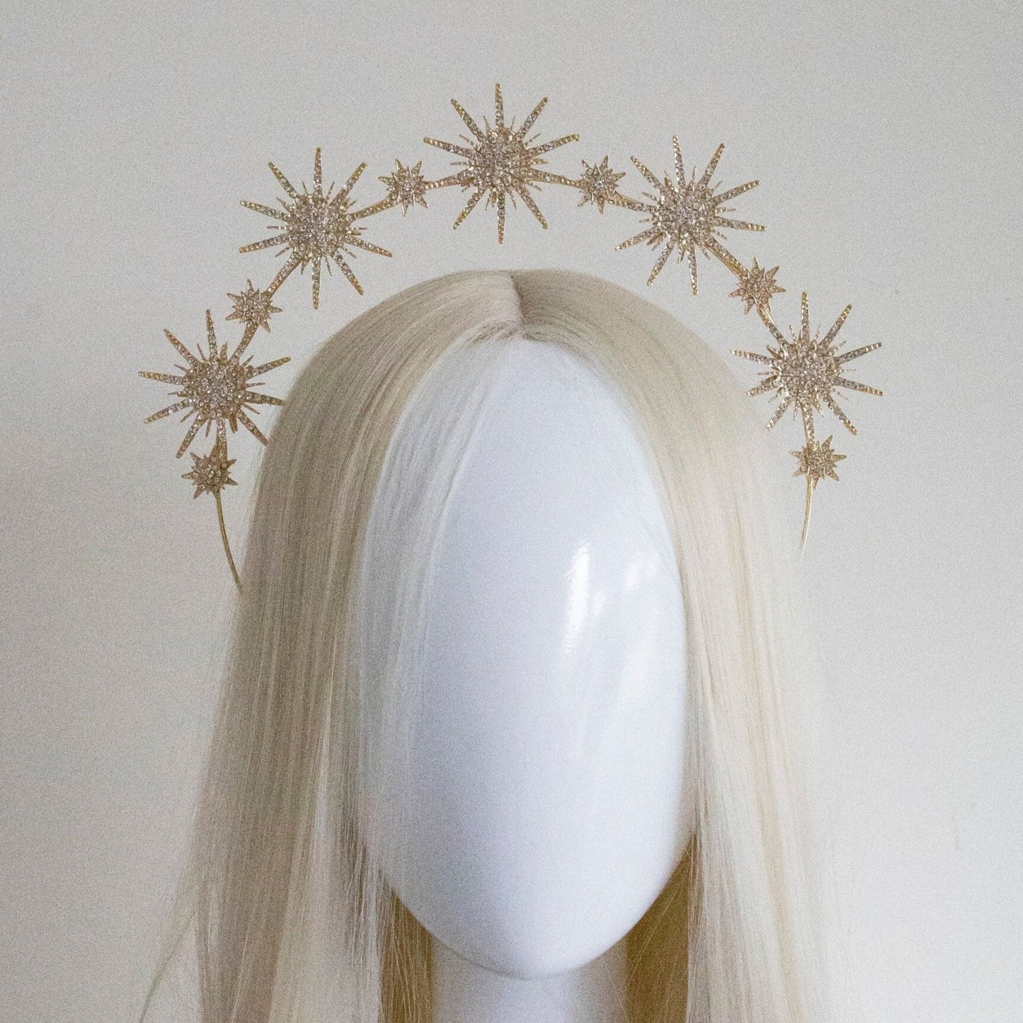 Gold Large Stars Halo Headband