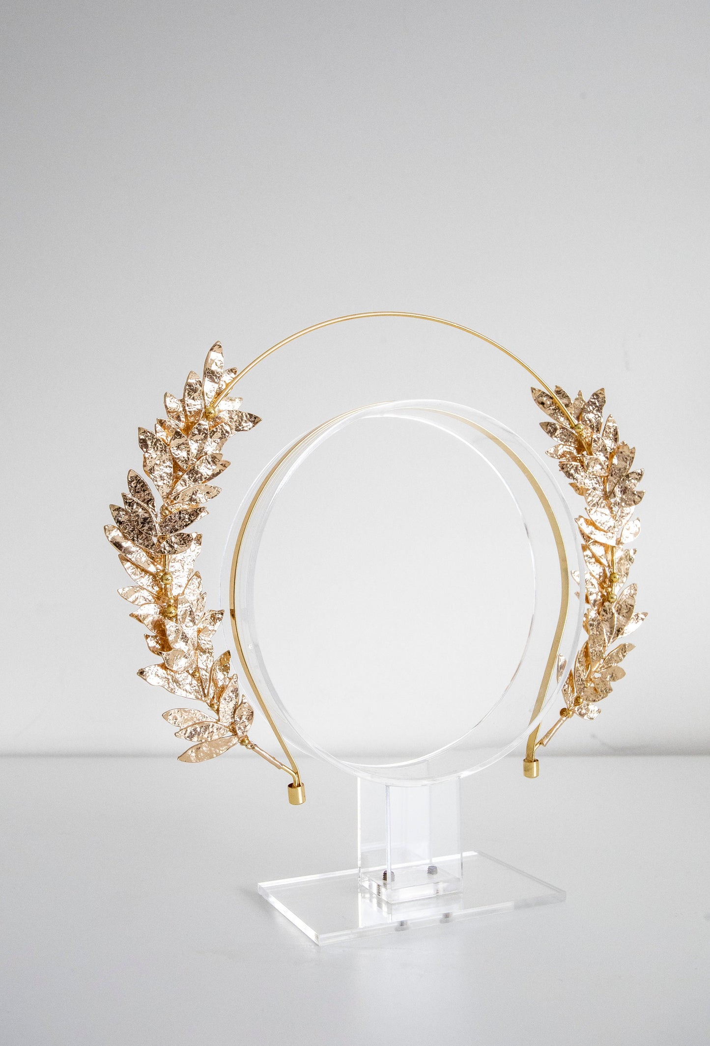 Small Gold Leaf Headpiece