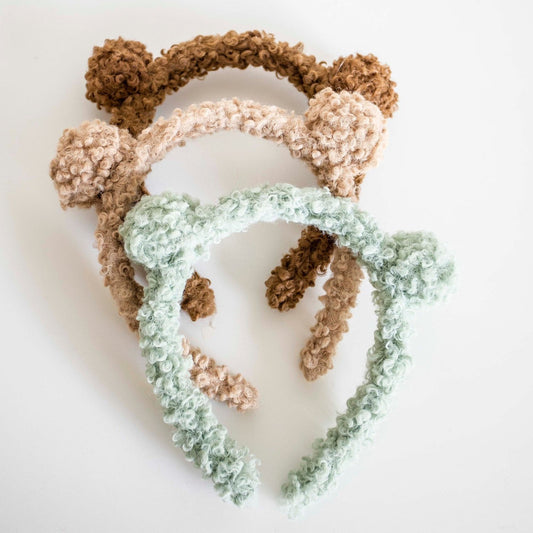 Soft Baby bear ears headband