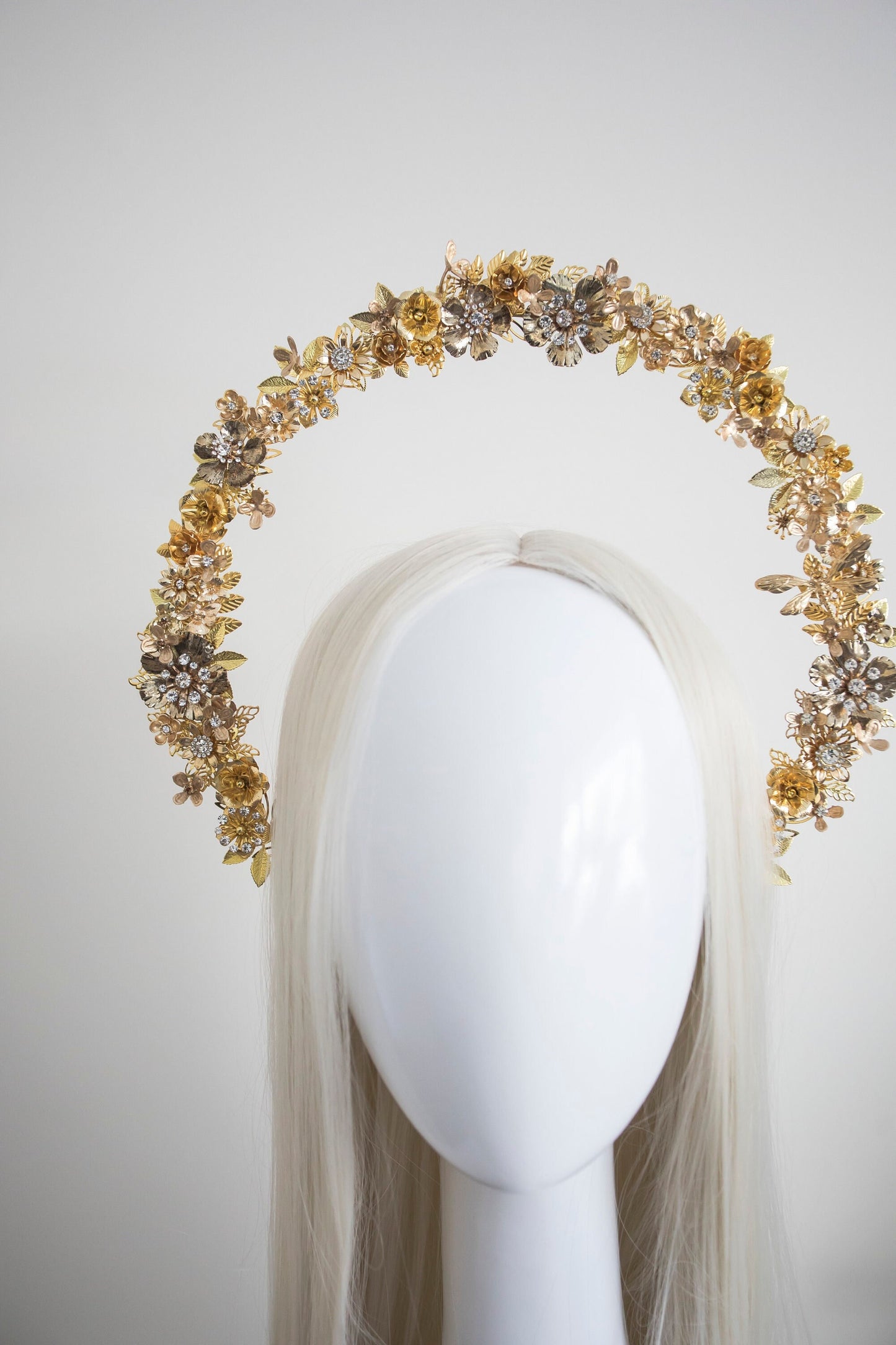 Gold Halo Flower crown