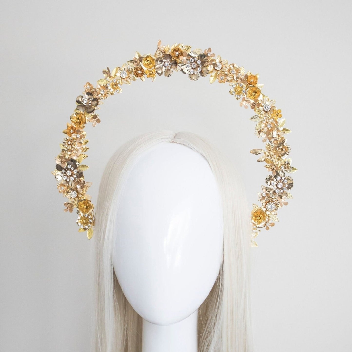 Gold Halo Flower crown