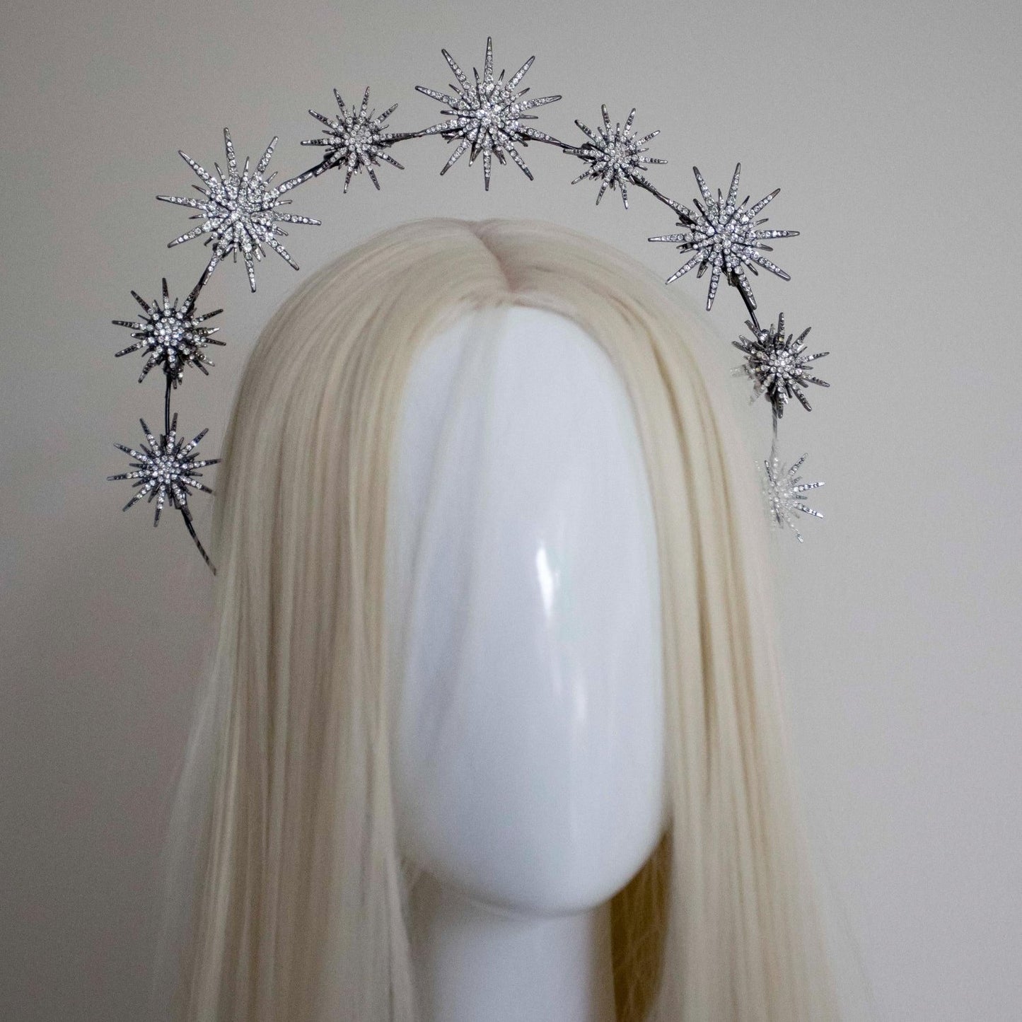 Black Large Stars Halo Headband