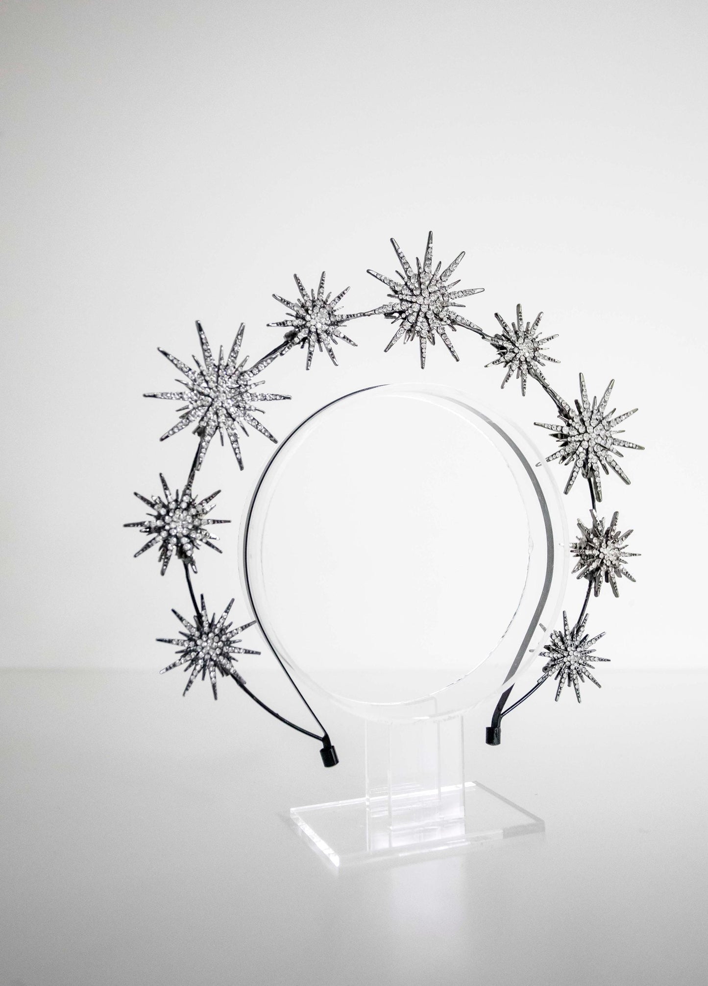 Black Large Stars Halo Headband