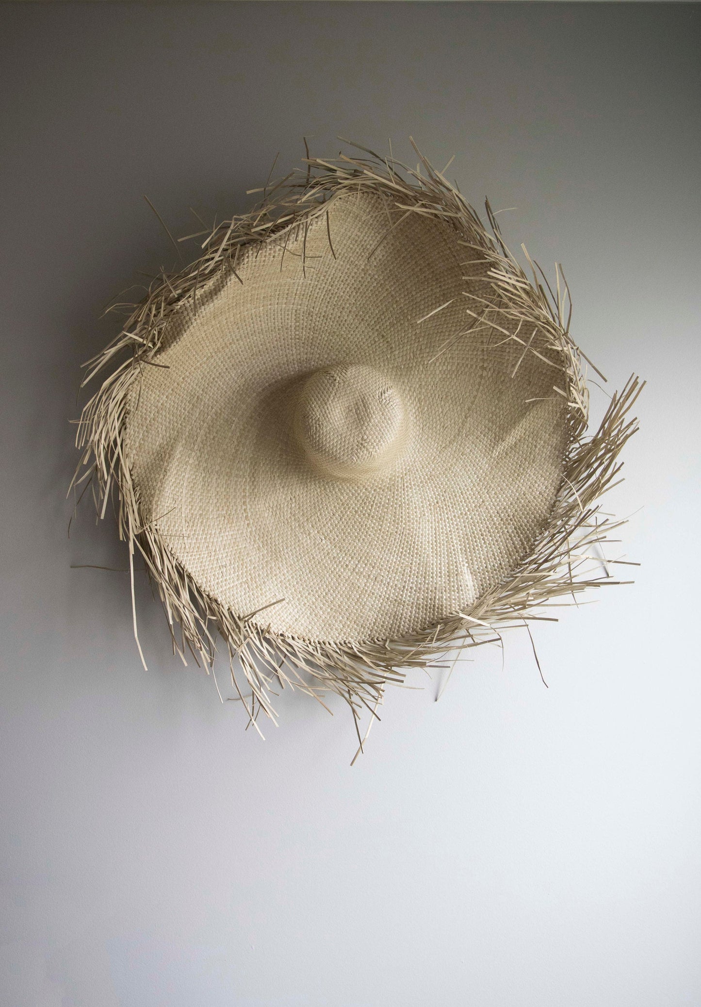 Giant Fringe Floppy Sun Hat - Inas in Natural