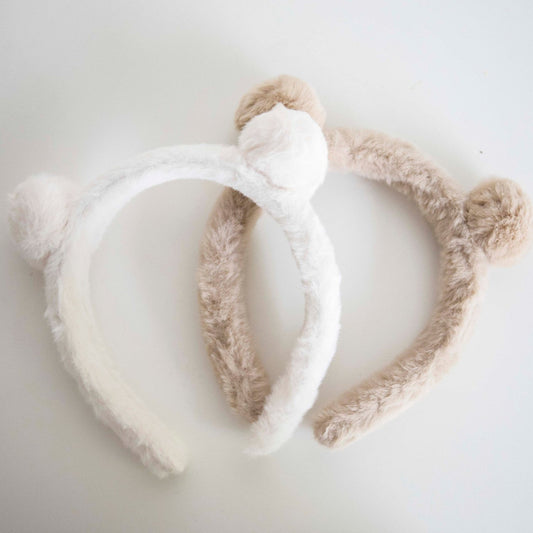 Soft Baby bear ears headband