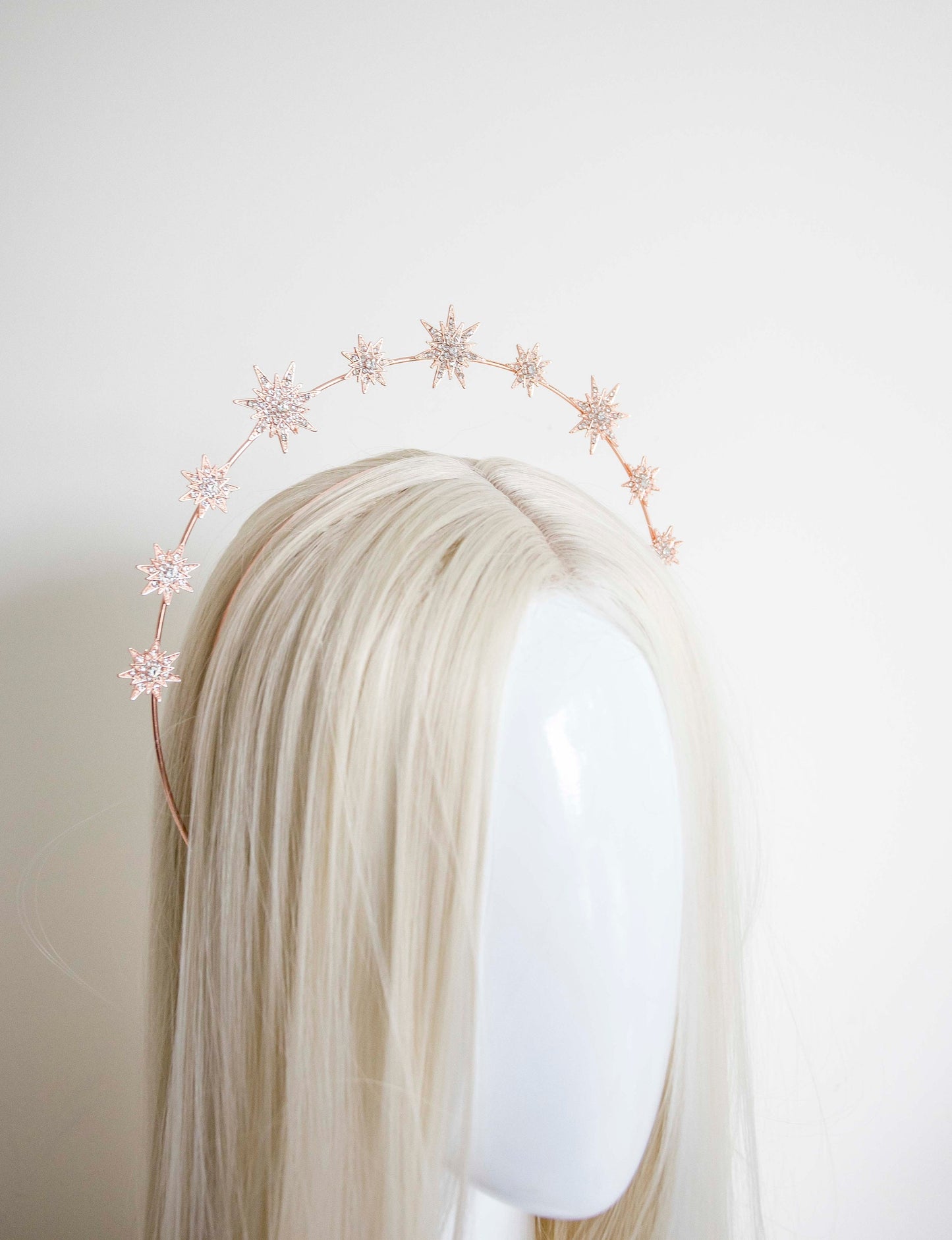 Rose Gold Stars Halo Headband