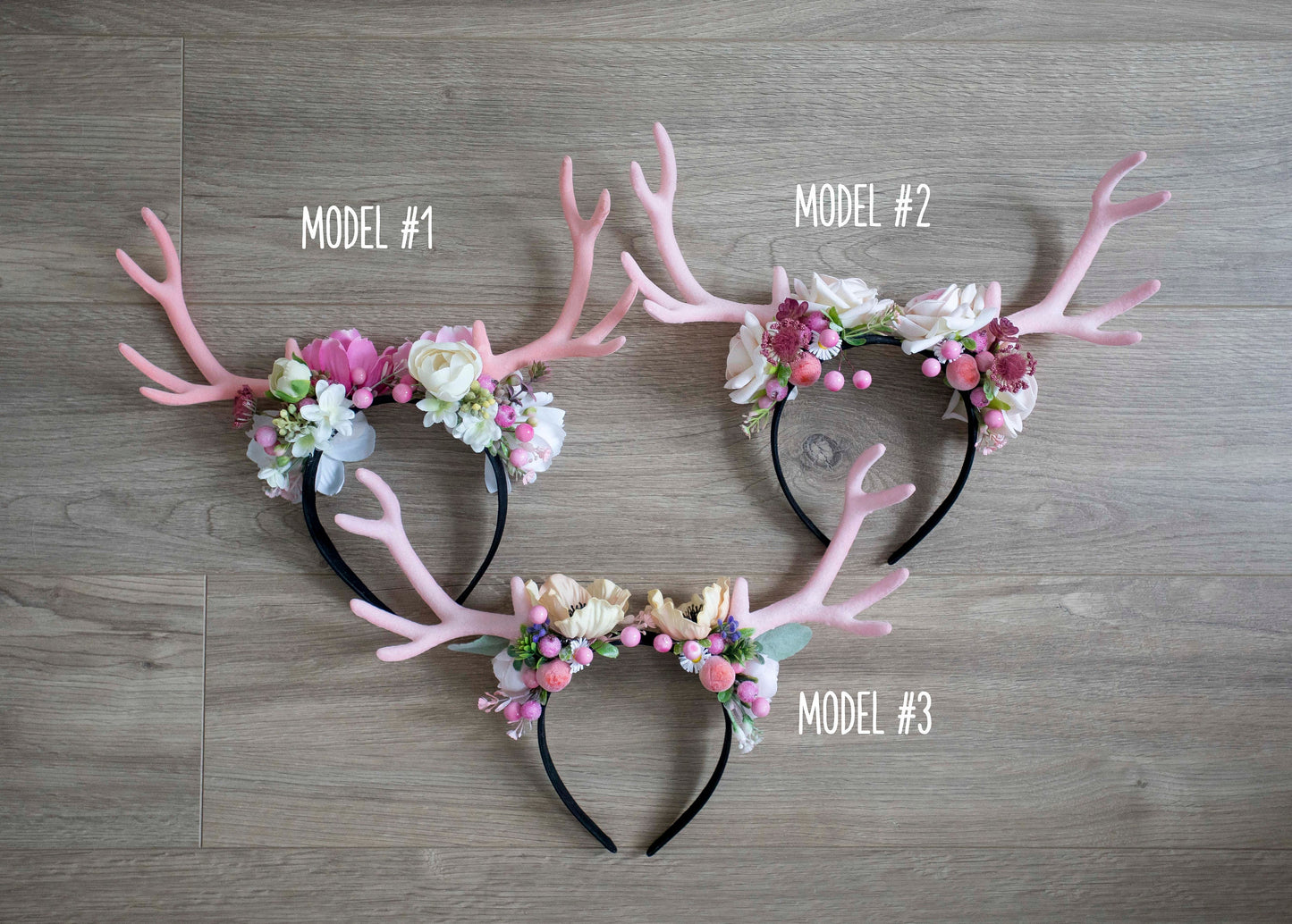 Deer Flower Crown headband