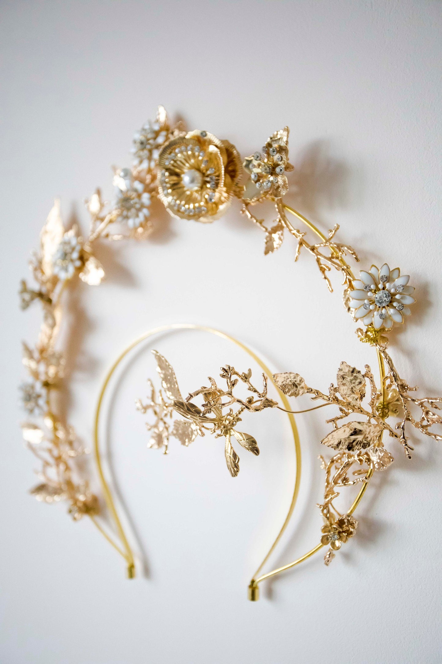 Gold Halo Flower crown