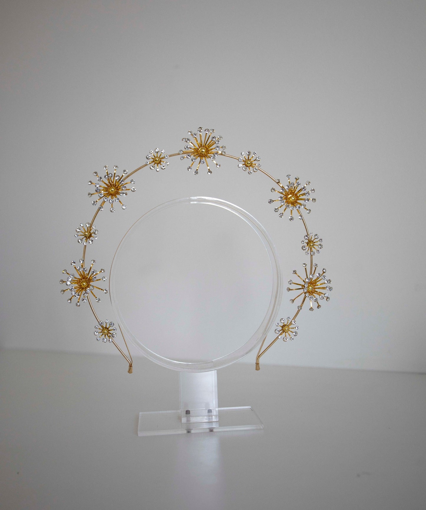 Gold flower Halo Crown