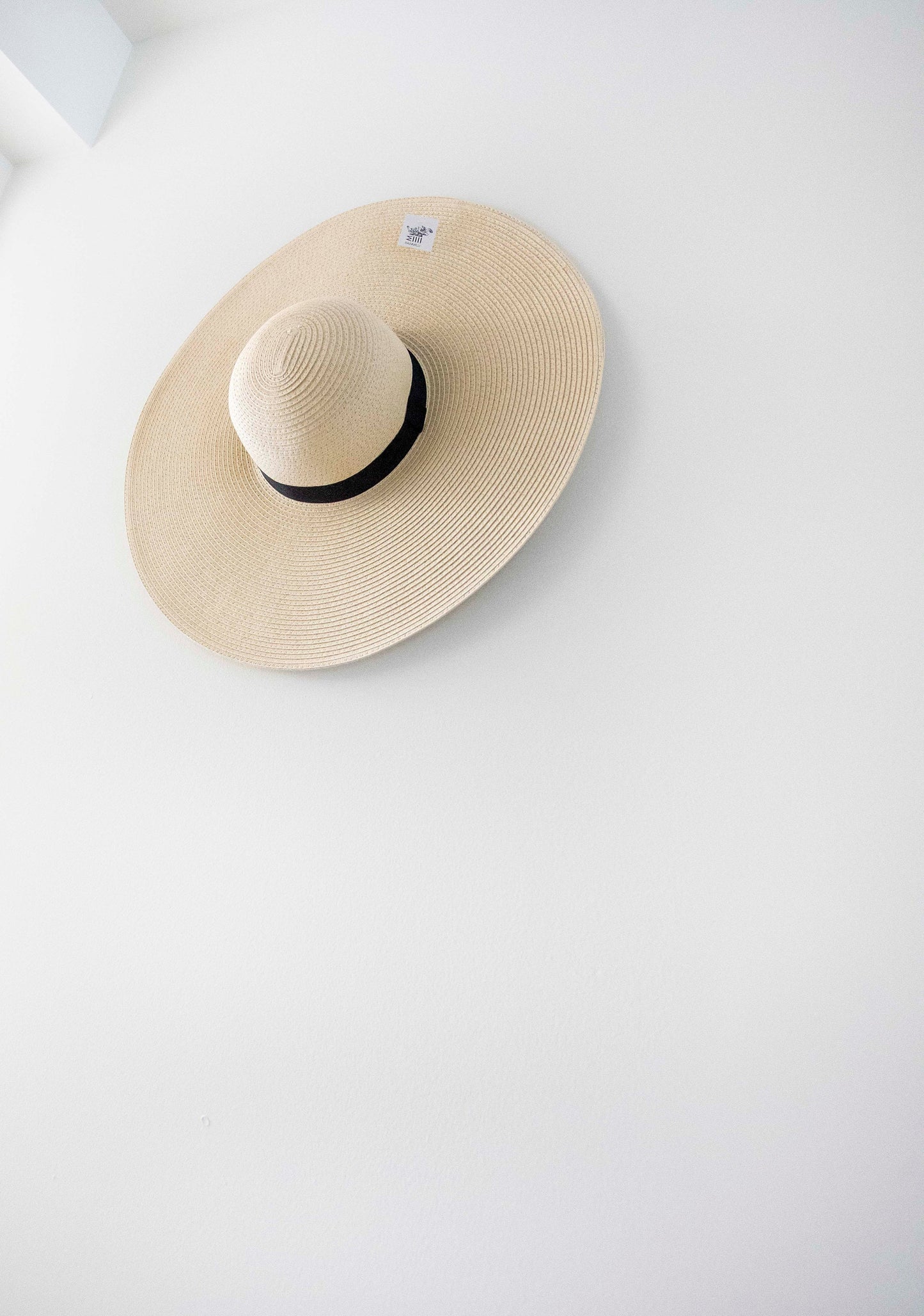 Beige Floppy Hat