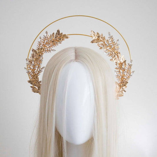 Gold Leaf Headpiece