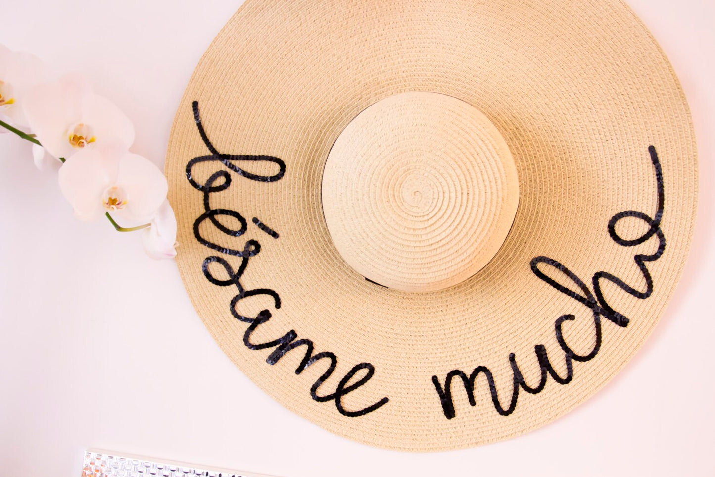 Beige Floppy Hat