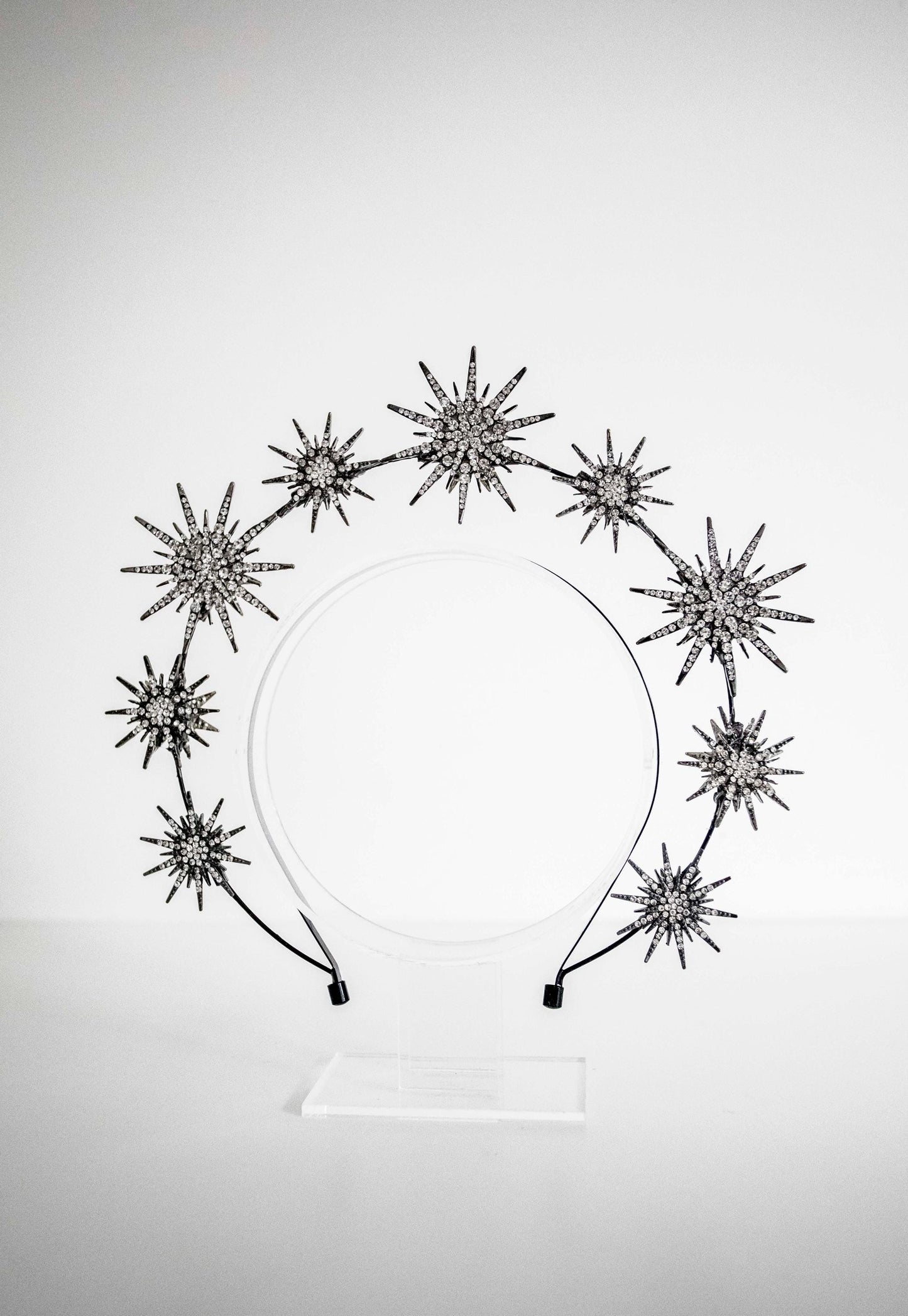 Black Large Stars Halo Headband