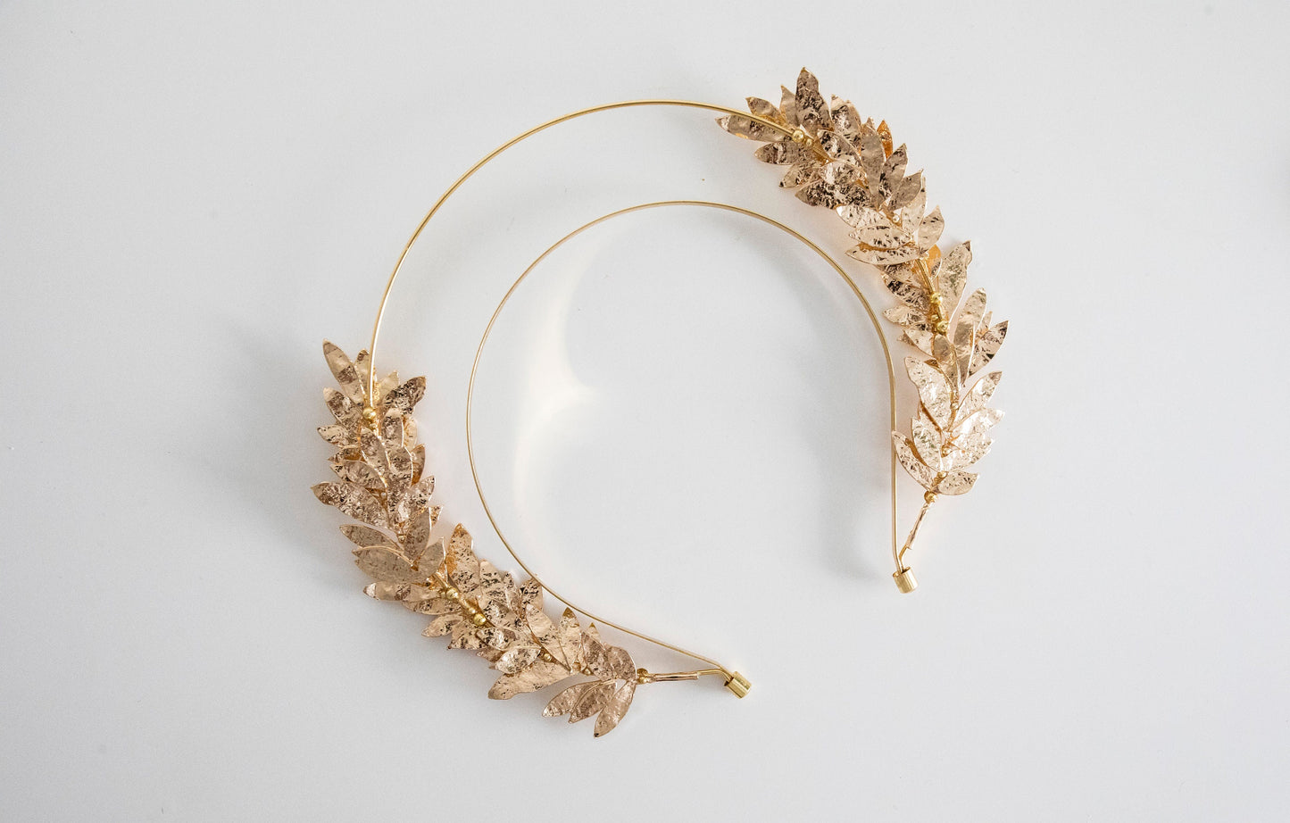 Small Gold Leaf Headpiece