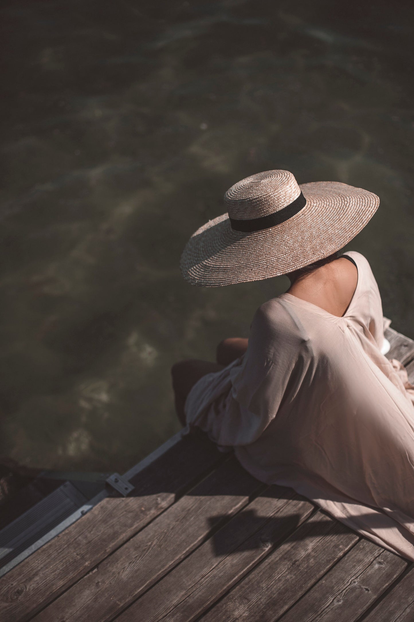 Le Chapeau Wide Boater hat