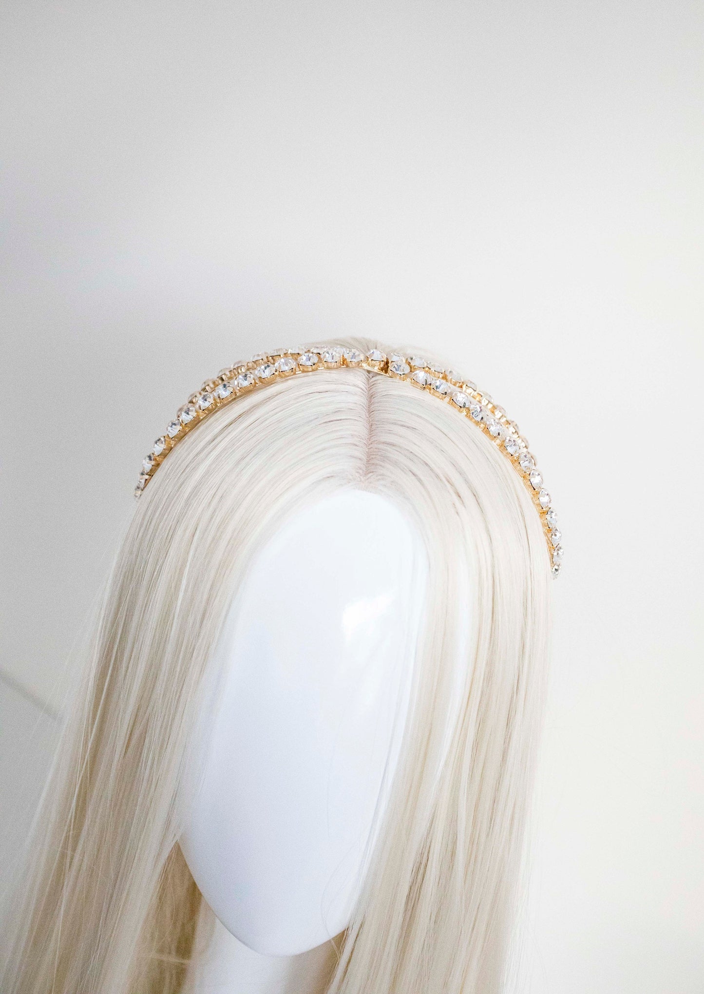 Crystal Cross Hair headband