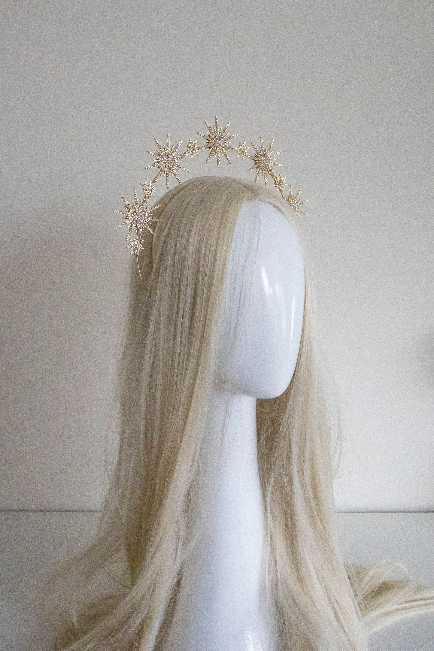 Gold Large Stars Halo Headband