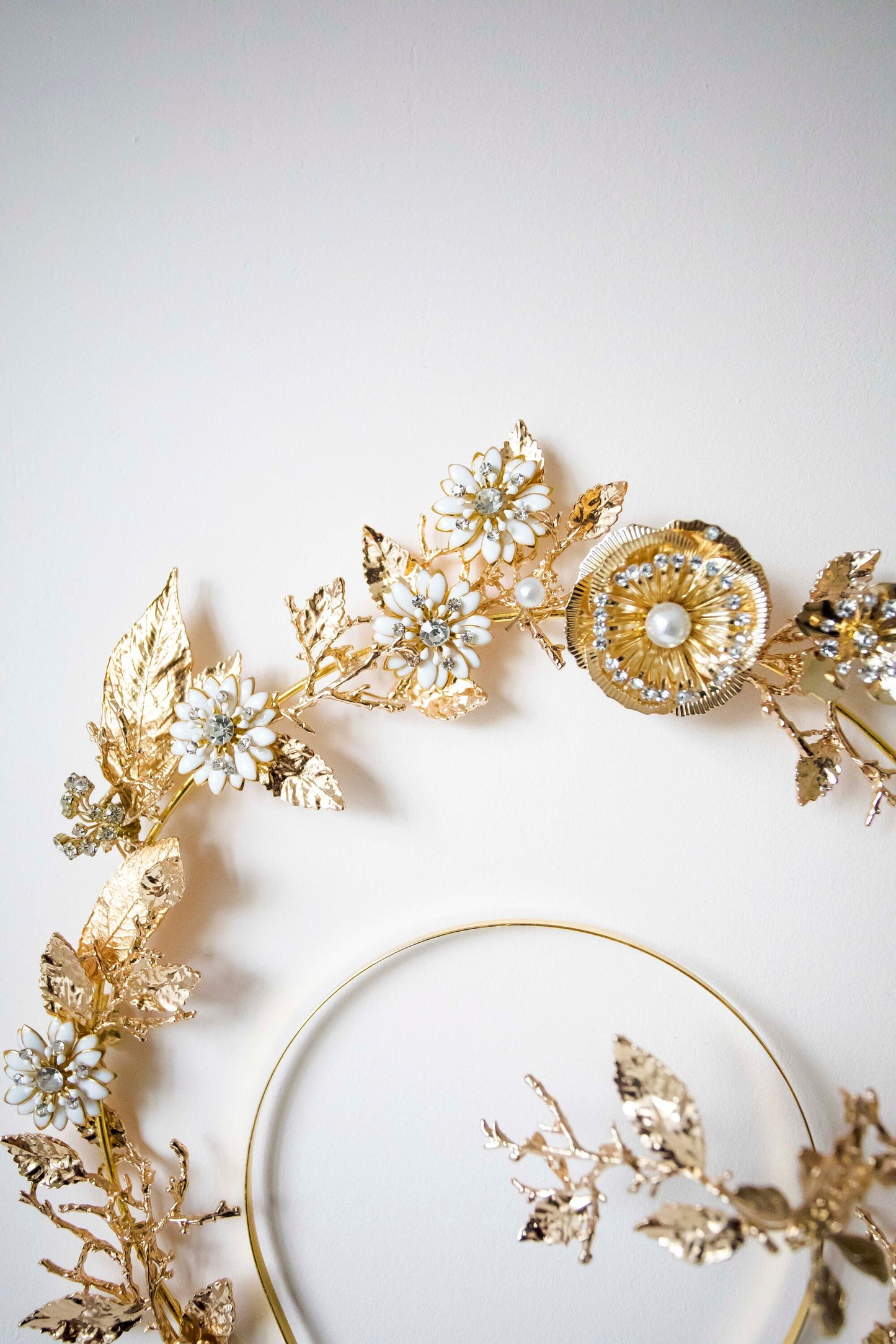 Gold Halo Flower crown