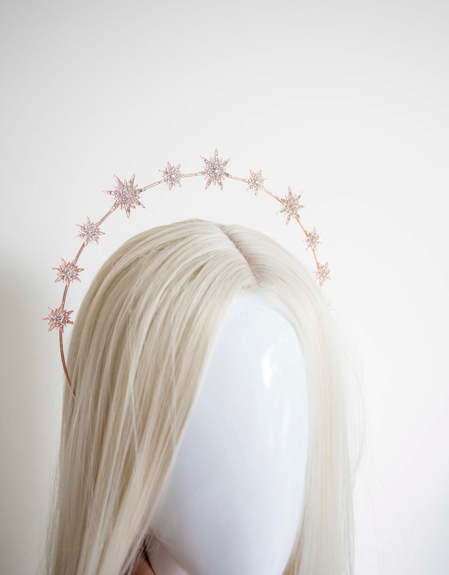 Rose Gold Stars Halo Headband