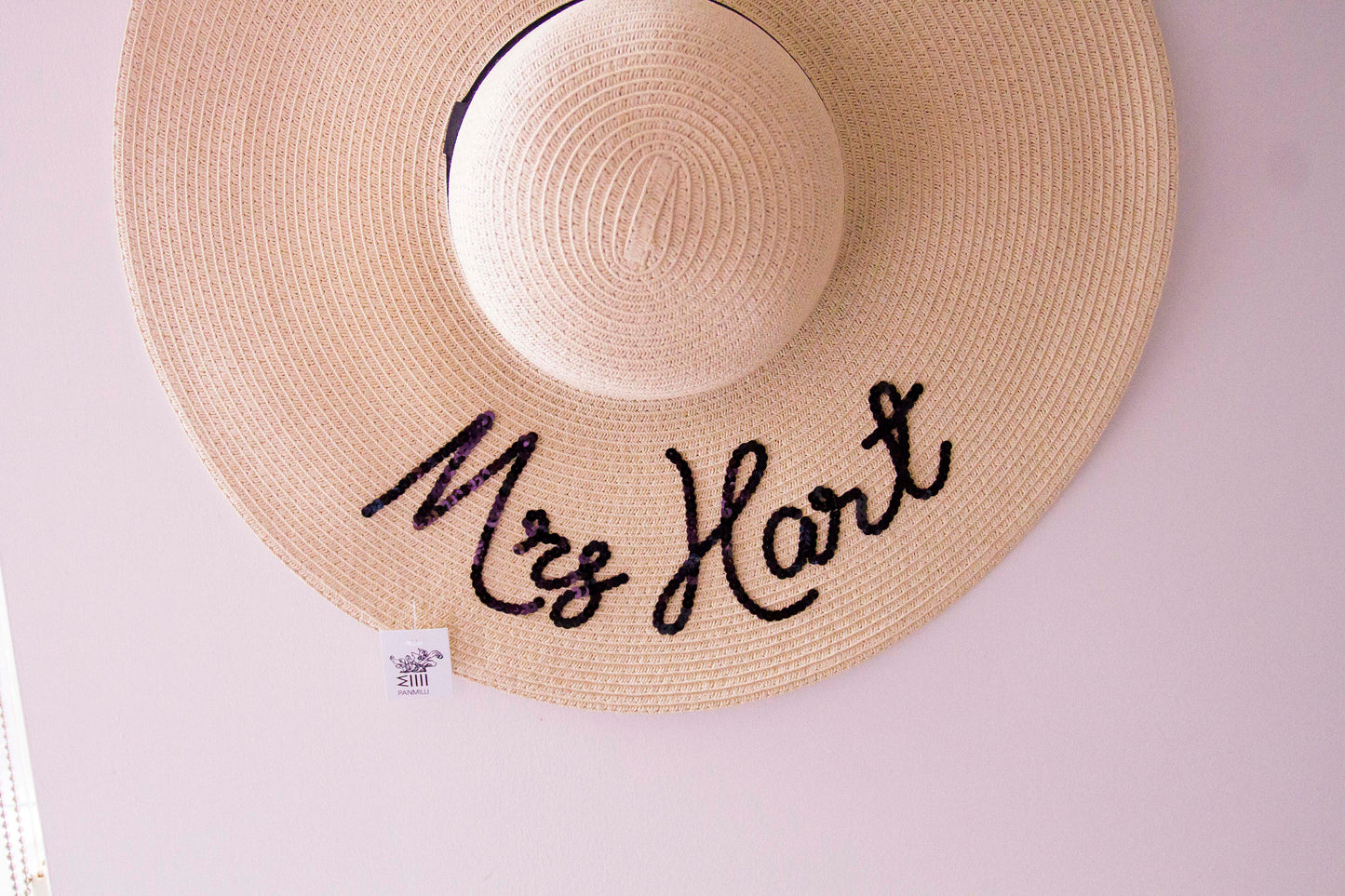 Beige Floppy Hat