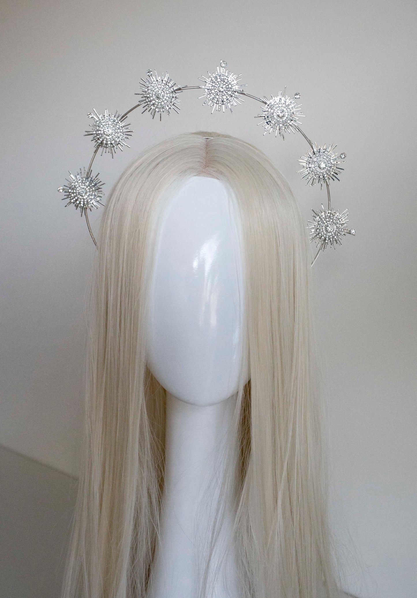 Silver Stars Headband