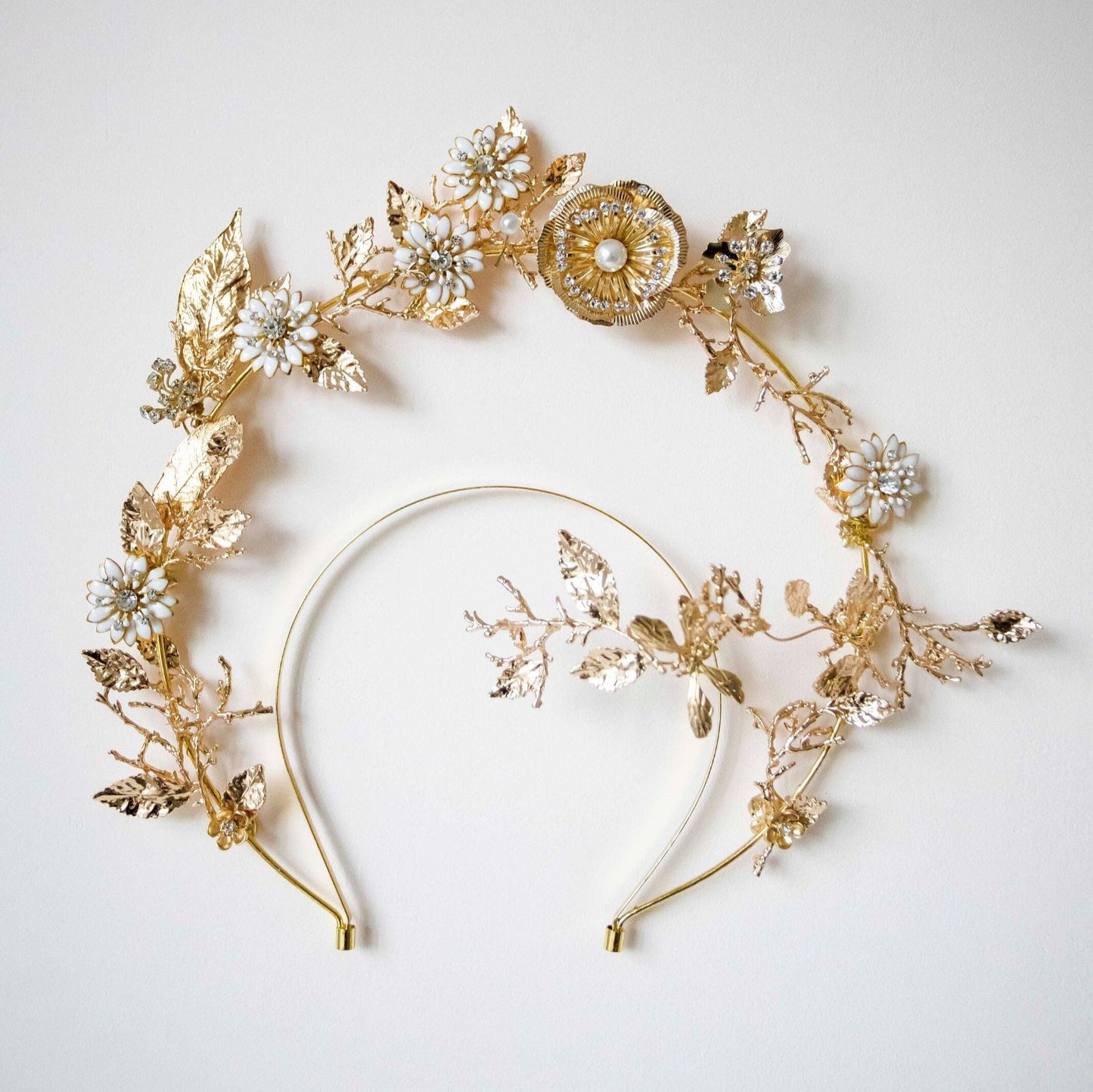 Gold Halo Flower crown