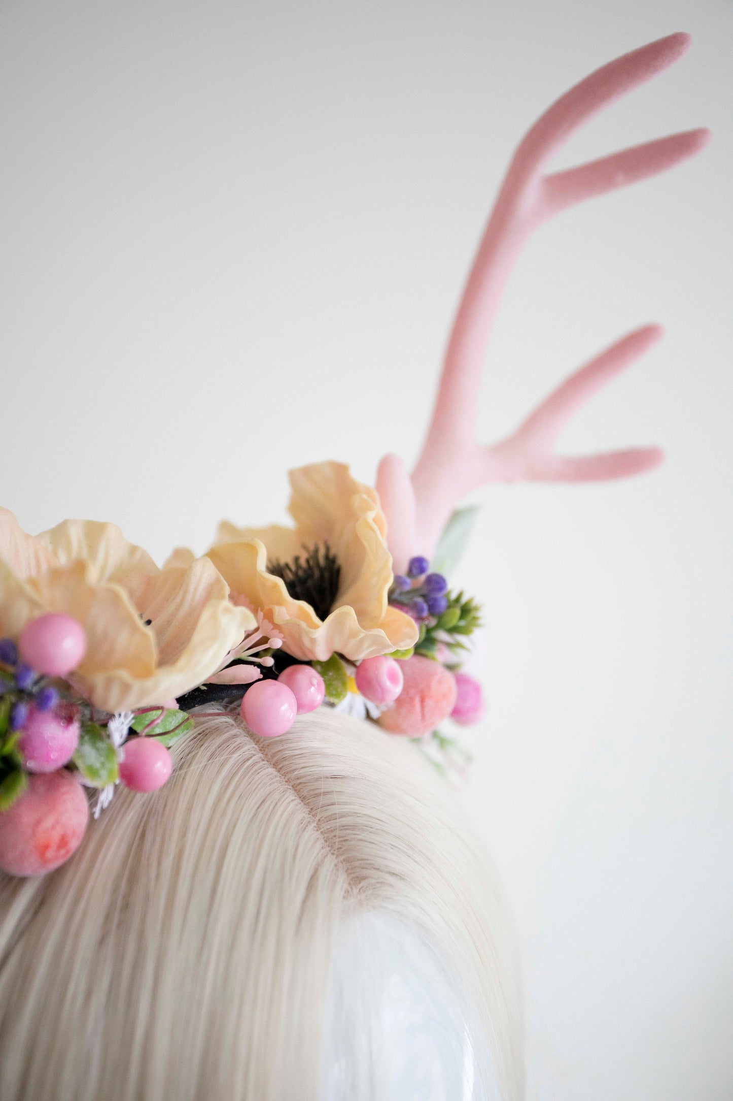 Deer Flower Crown headband